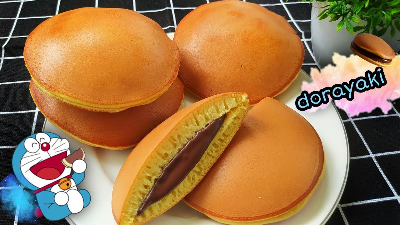 Resep Dorayaki super lembut dan enak - lebih irit & mudah