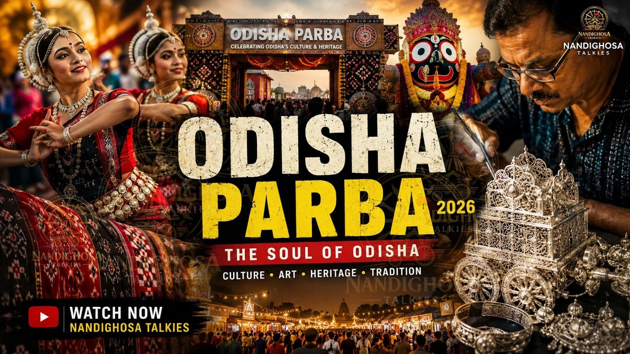 Odisha Parba 2026 Documentary | The Soul of Odisha | Culture, Art & Nandighosa Talkies