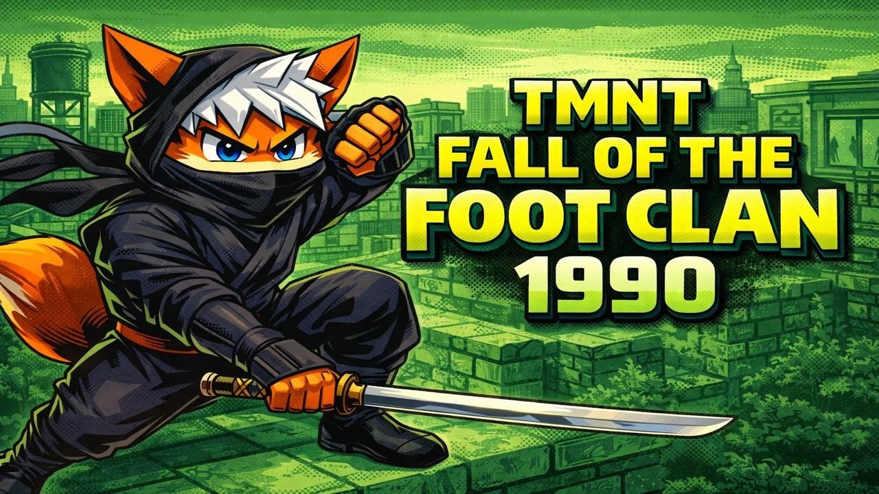 TMNT Fall Of The Footclan 1991