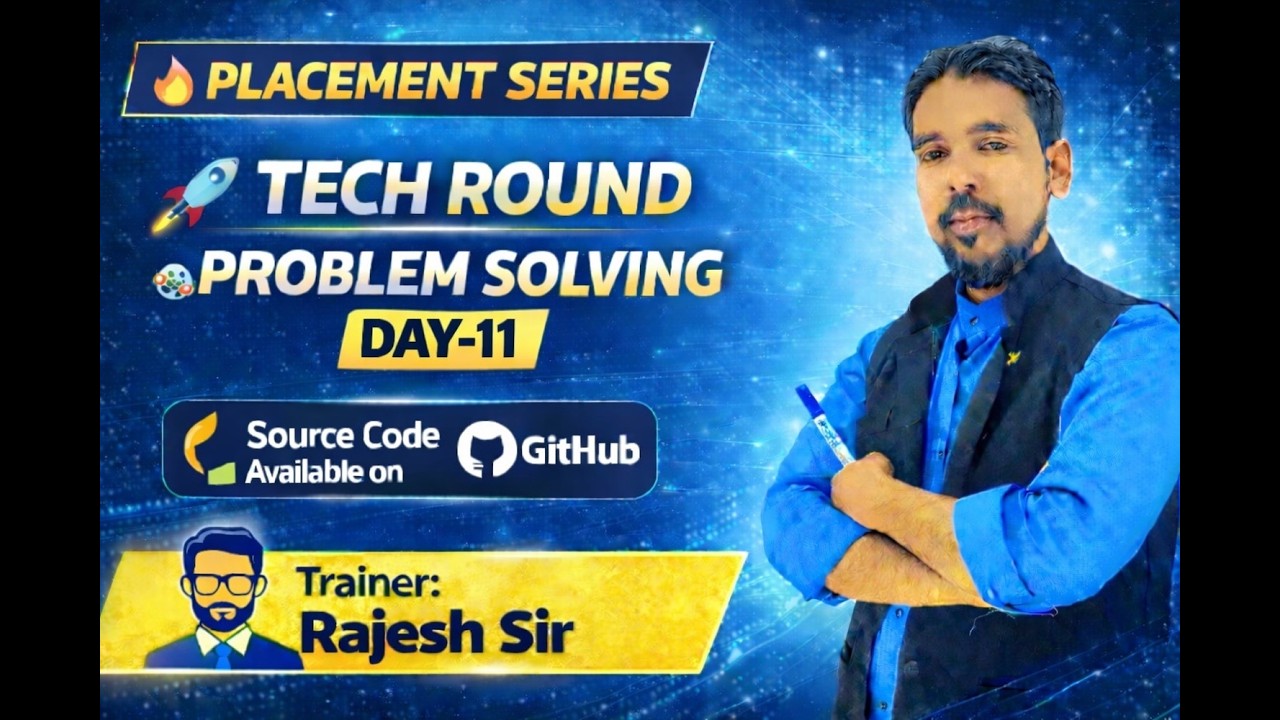 Problem Solving Day-11 | Building Programming Logic | Technical Interviews Placement Preparation |