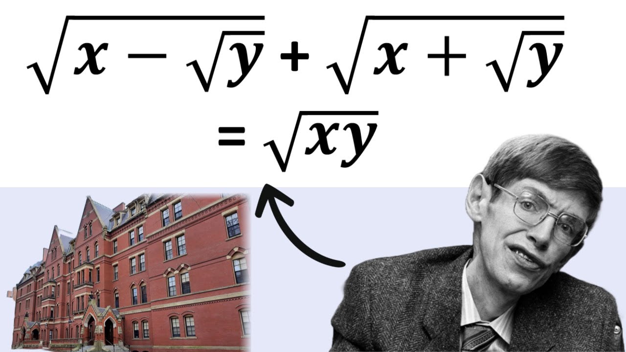 Can You Solve This Diophantine Equation from Harvard University?