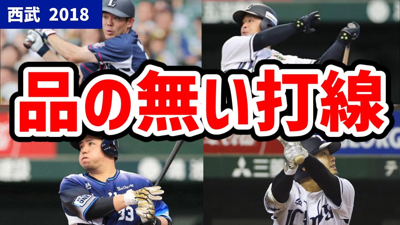 【ゆっくり解説】山賊打線（西武・2018）の品が無さすぎるパワプロデータ