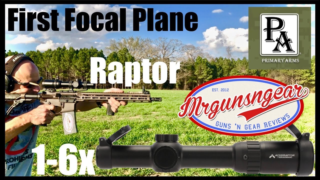 Primary Arms FFP 1-6x Scope With Raptor Reticle Review