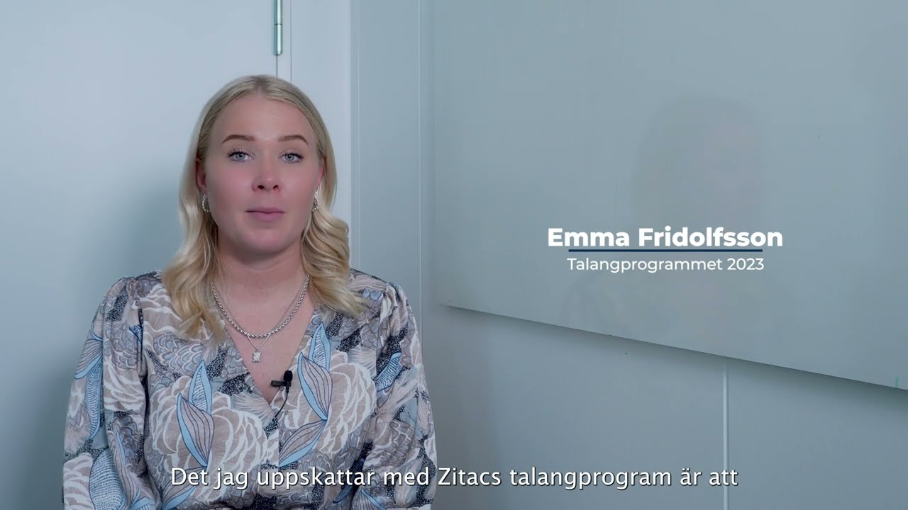 S&ouml;k till Zitacs Talangprogram