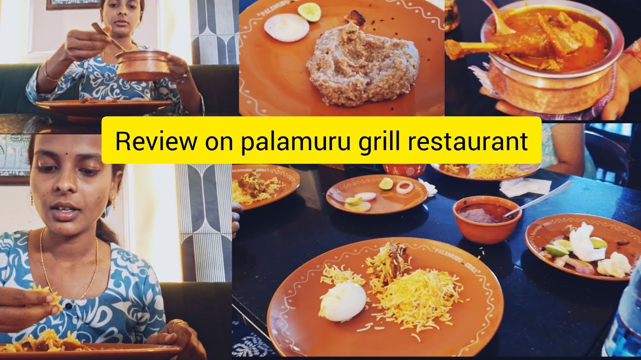 Review on palamuru grill hyderabad restaurant 😋 పాలమూరు గ్రిల్ రెస్టారెంట్.. most famous restaurant