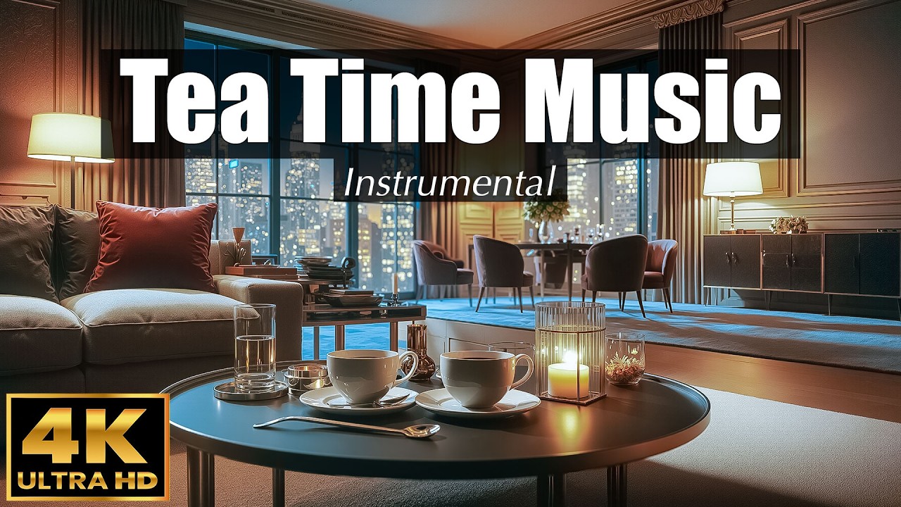 TEA TIME Instrumental MUSIC ☕ 4K ULTRA HD | Elegant & Smooth Songs