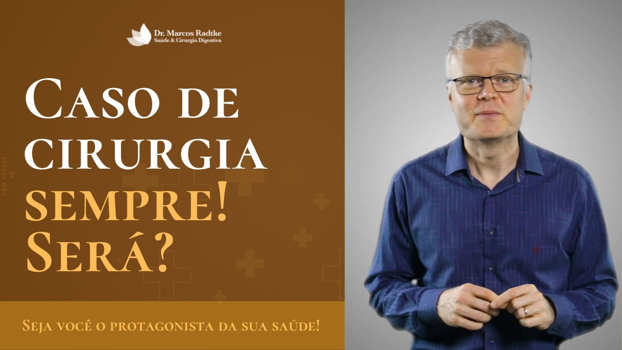 Cirurgia de diverticulite: quando &eacute; necess&aacute;ria? | Dr. Marcos Radtke