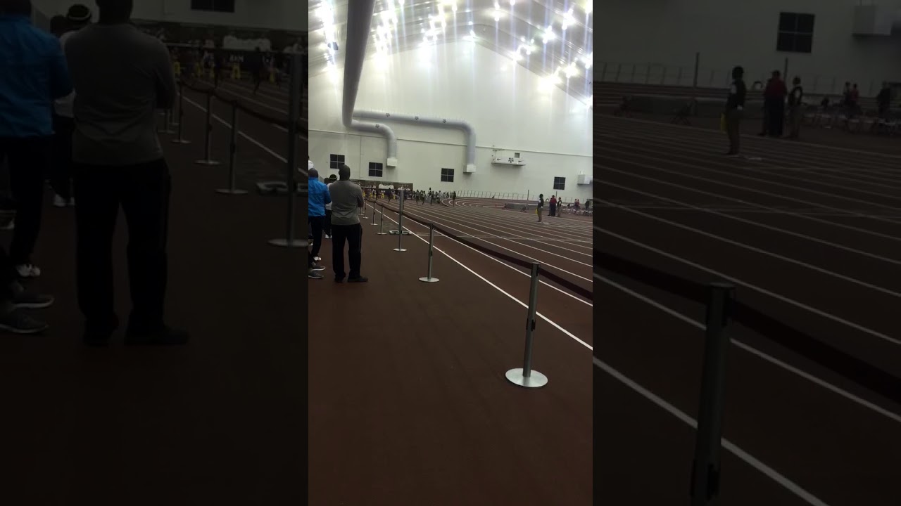 CL Star Jordan Booker Win TX AM 60m  indoorJanuary 2018