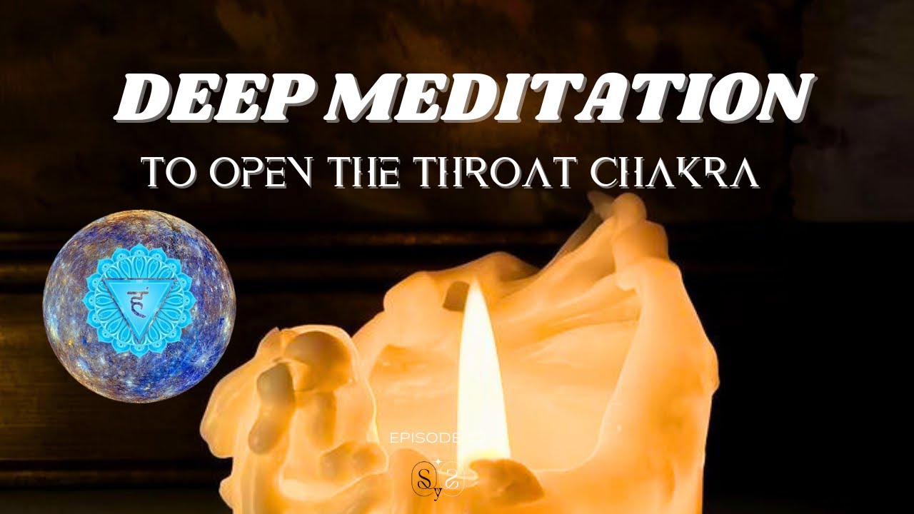 7 min meditation with Mercury 💫 to open your throat chakra
