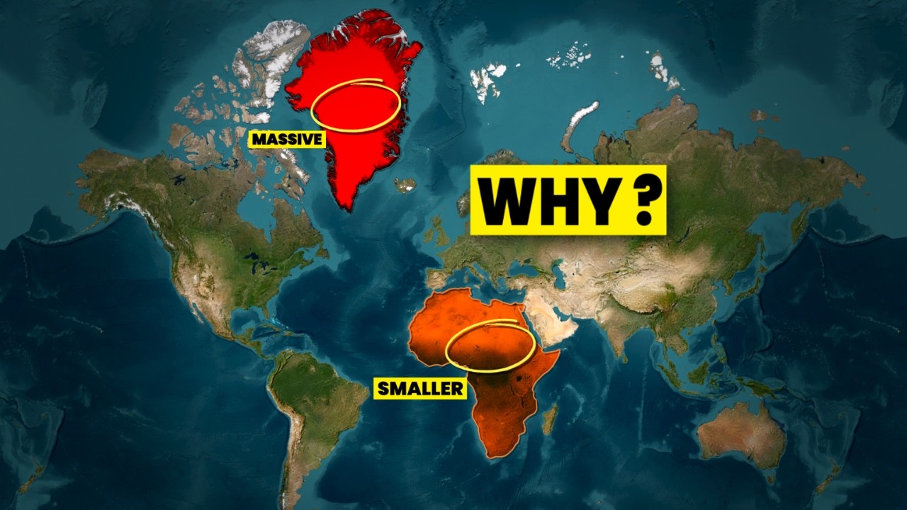 Warum Gr&ouml;nland gr&ouml;&szlig;er aussieht als Afrika (aber es nicht ist)