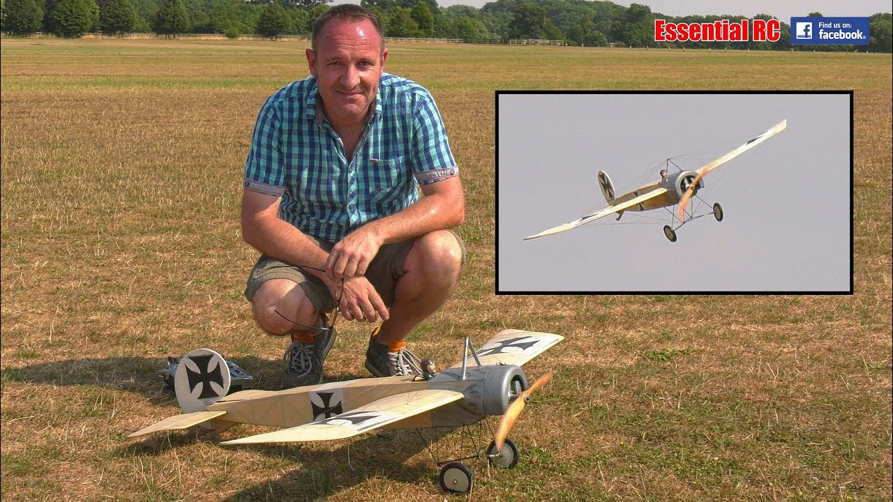 Control Line (CL) airplane CONVERTED TO Radio Control (RC): Martin Lambert (Kolibri Turbines)