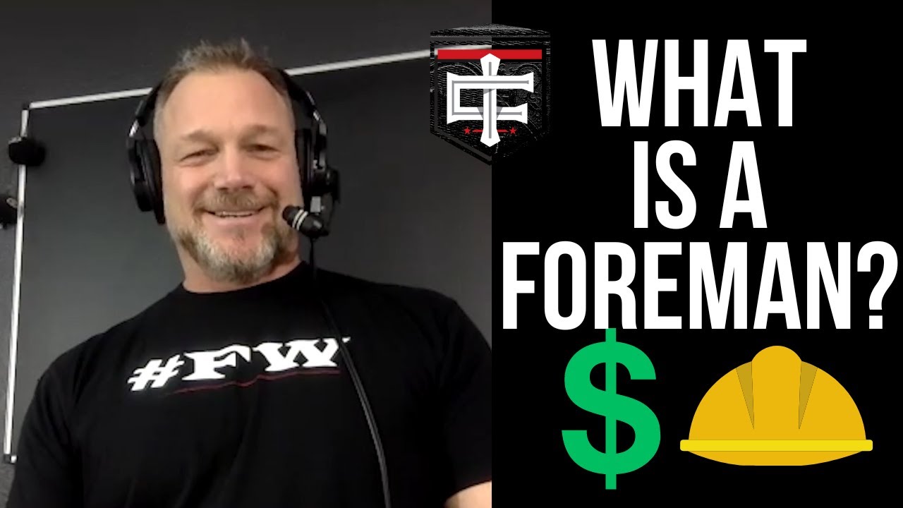 The True Foreman | Contractor Sales Academy