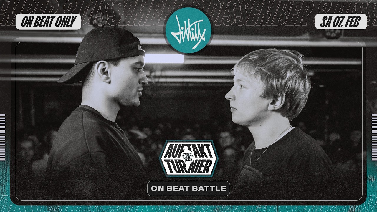 Yuah vs Ticc⎪ On Beat Rap Battle @ AufTakt Turnier Achtelfinale