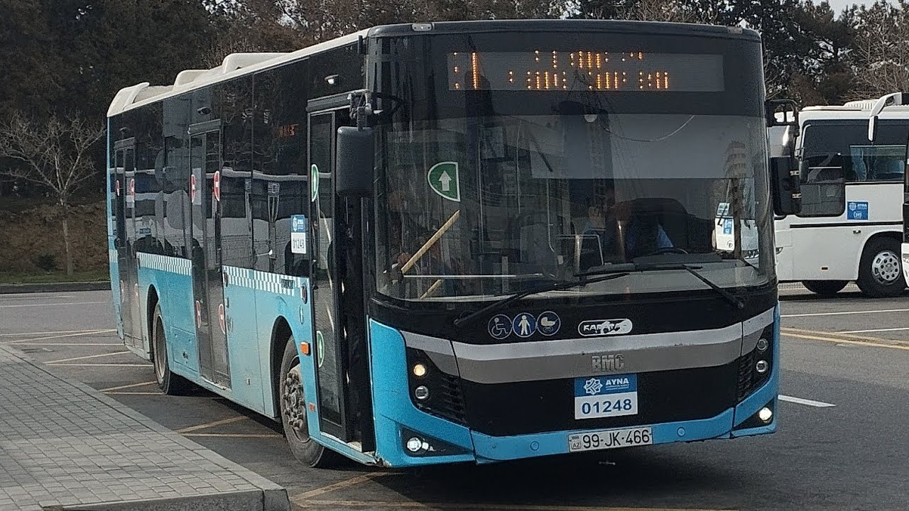Bakı 91 nömrəli avtobus.Səfər(Avtovağzal NMM ➡️ Bakı Paladtökmə Zavodu).