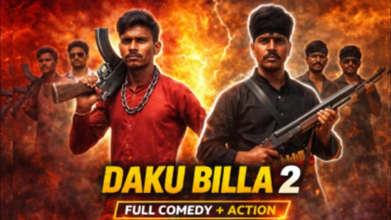 Daku Billa Part 2 😈 | कालिया डॉन vs डाकू बिल्ला | Village Comedy Video