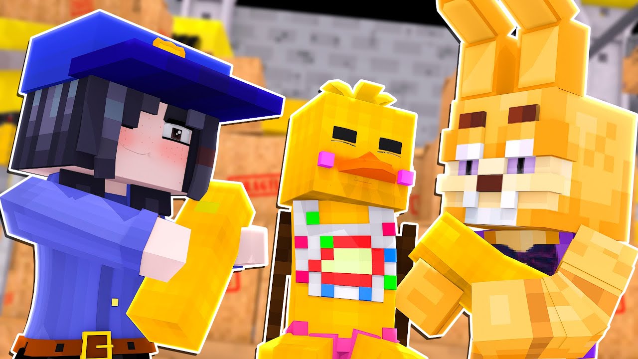 Fixing Chica ?! | Minecraft FNAF Roleplay (Help Wanted)