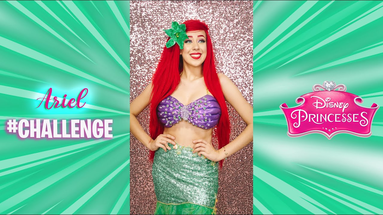 #ARIELCHALLENGE A Pequena Sereia - Princesas Camila Pudim