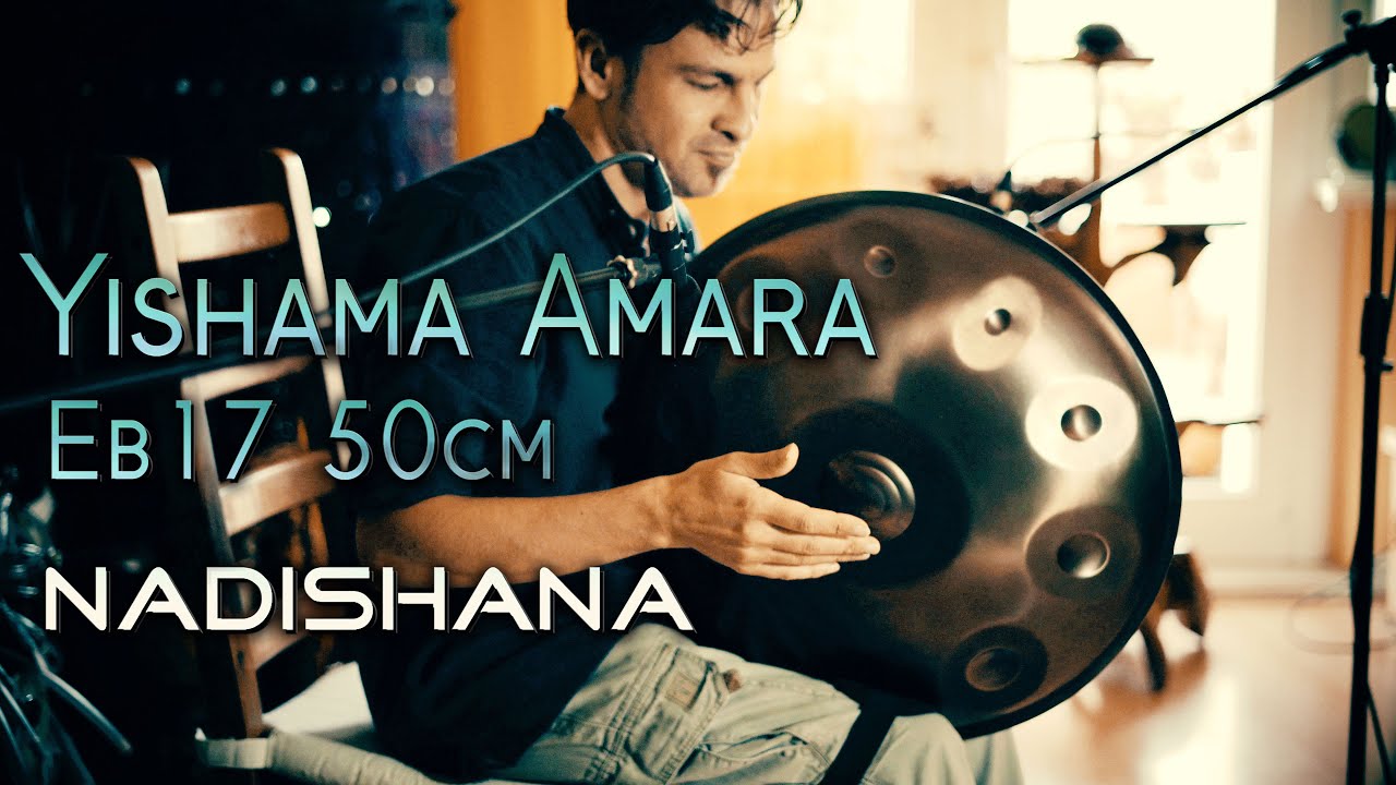 Yishama Amara handpan, review and demonstration - Nadishana