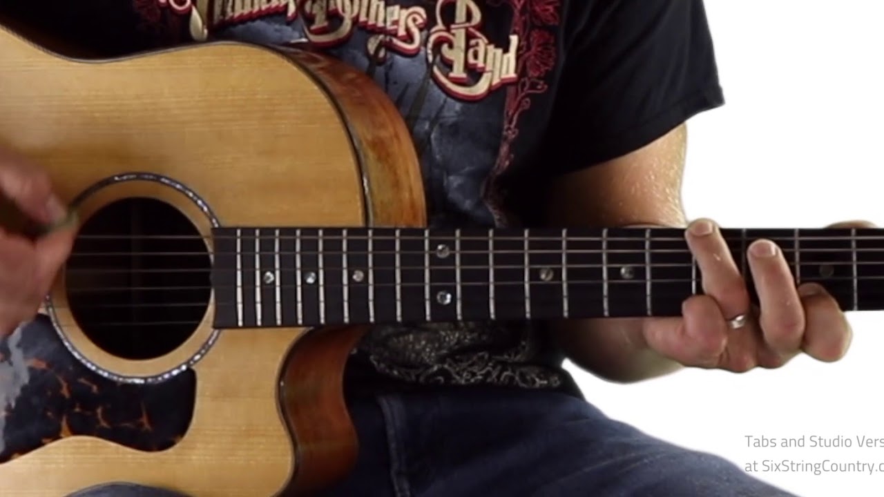 Fortunate Son Solo Acoustic - Full Guitar Lesson - Creedence Clearwater Revival
