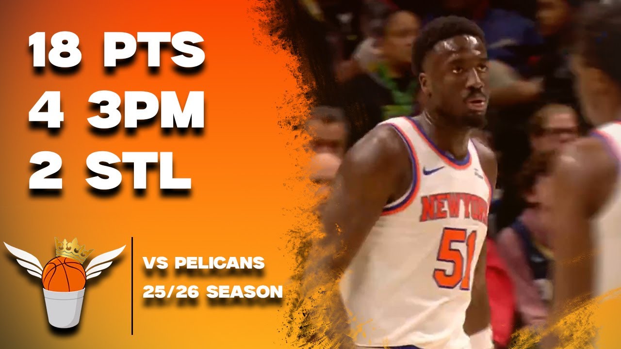 Mohamed Diawara Career High 18 Points vs Pelicans Full Highlights! (12/29/2025)