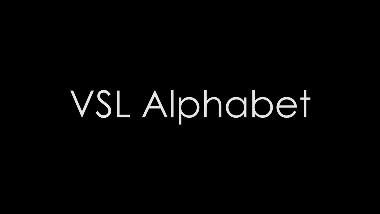 Vietnamese Sign Language Alphabet