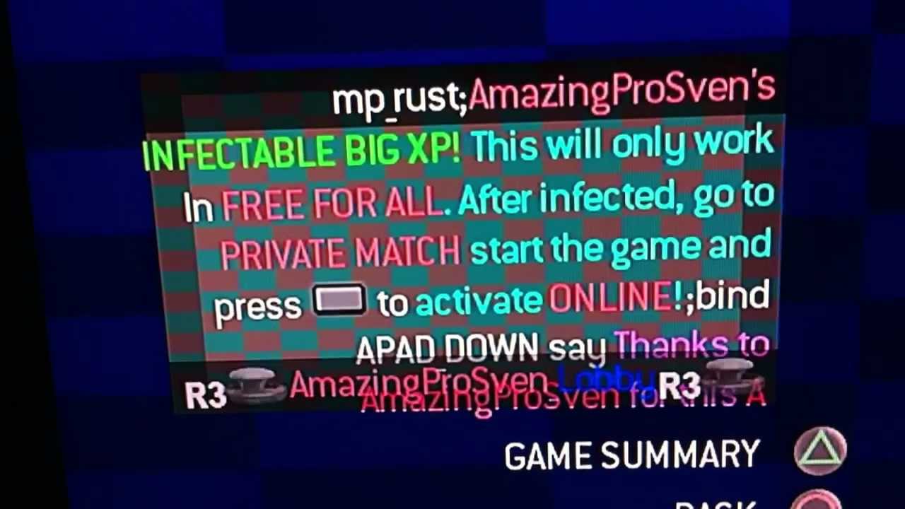 AmazingProSven's Infectable big xp mw2
