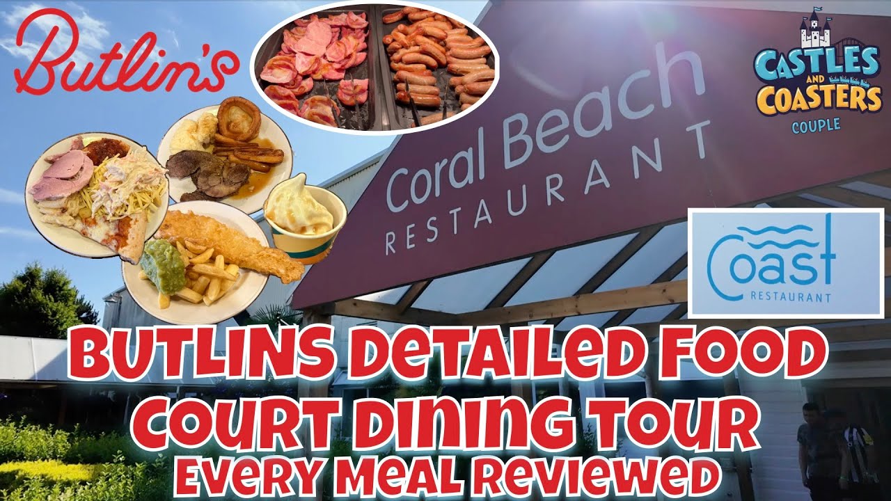 BUTLINS SKEGNESS FOOD COURT DINING PLAN | Full overview & review | Is it worth the money? | 🍲💰