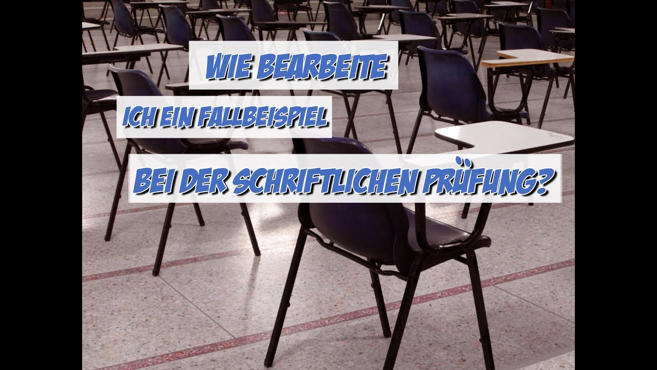 Wie bearbeite ich ein Fallbeispiel | schriftlichen Abschlussprüfung | Pflege Kanal