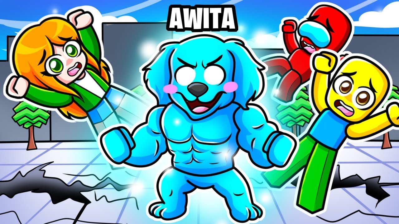 Me Convertí en PERRO en STRONGEST BATTLEGROUNDS!