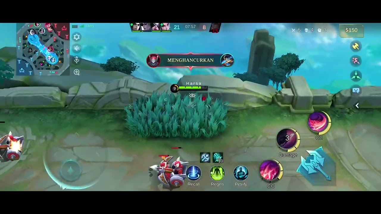 Di sodok arlot sampe maniac didalam base musuh. Langsung auto win #mobilelegends #mlbb #explore 