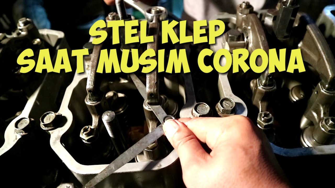 Stel klep cukup 2x putar crankshaft