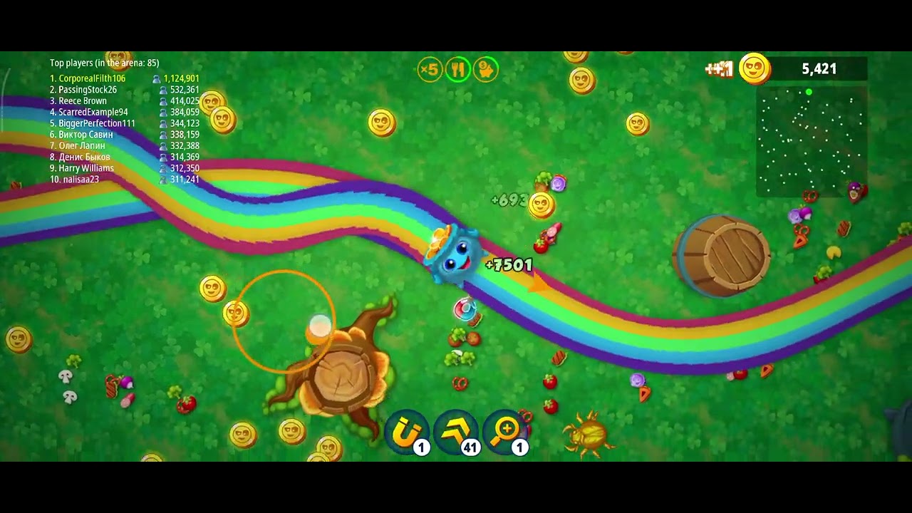 Snakelite game st patricks day worms zone😎#snakegame#motupatlu#sinchan#games#machlisong#robot#level