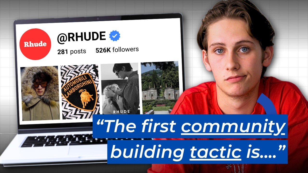 How RHUDE grew their brand to 900K Followers