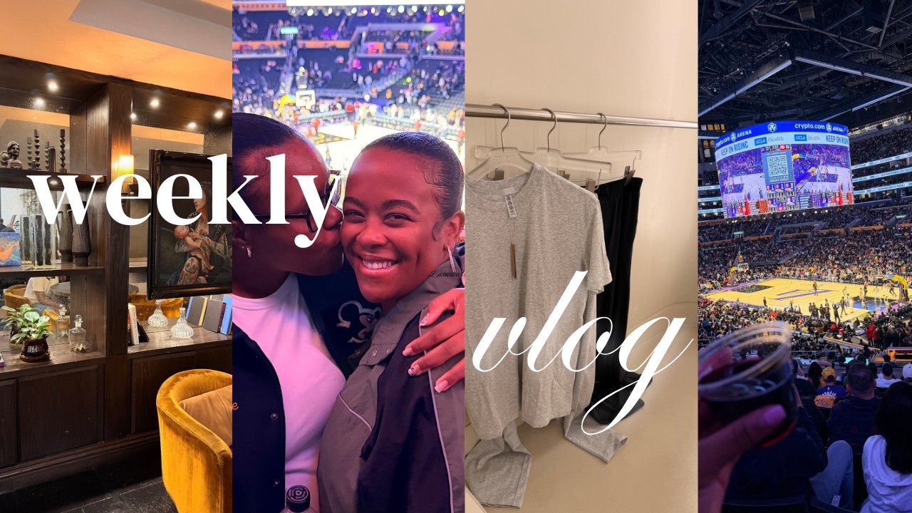 weekly vlog: dtla, being vulnerable, laker game, skims store, its time to bet on you, lifestylevlog