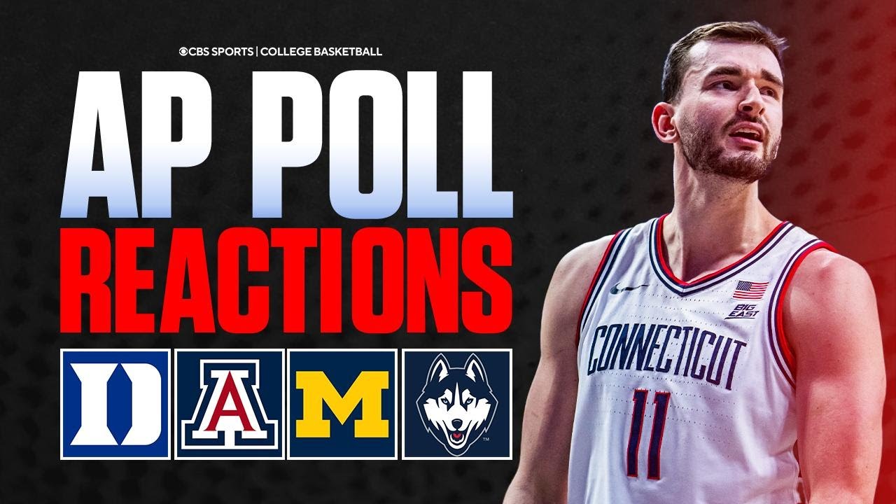 Jon Rothstein reacts to latest AP Top 25 Poll: UCONN move into Top 4