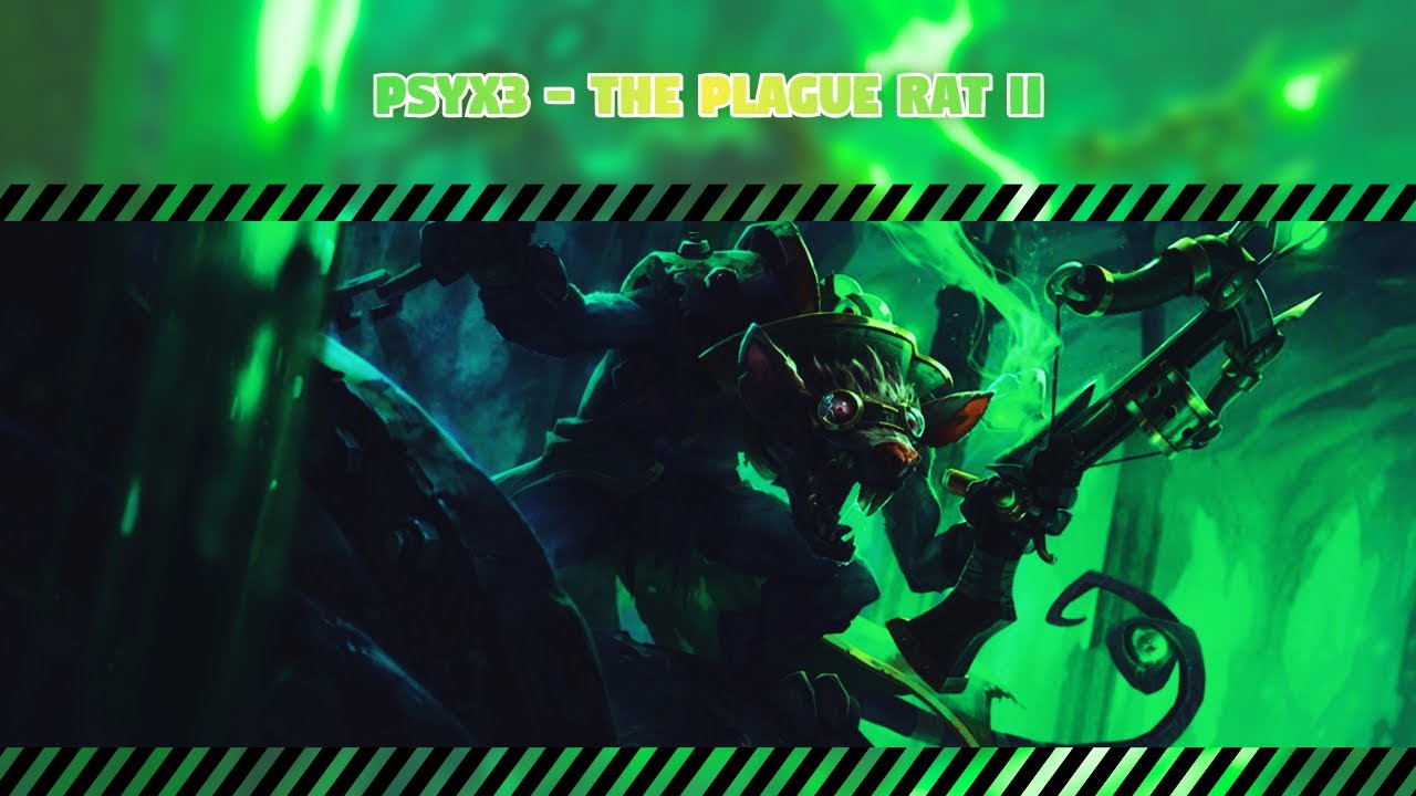 Psyx3 - The Plague Rat II (Twitch Remix Remake) [Psytrance]