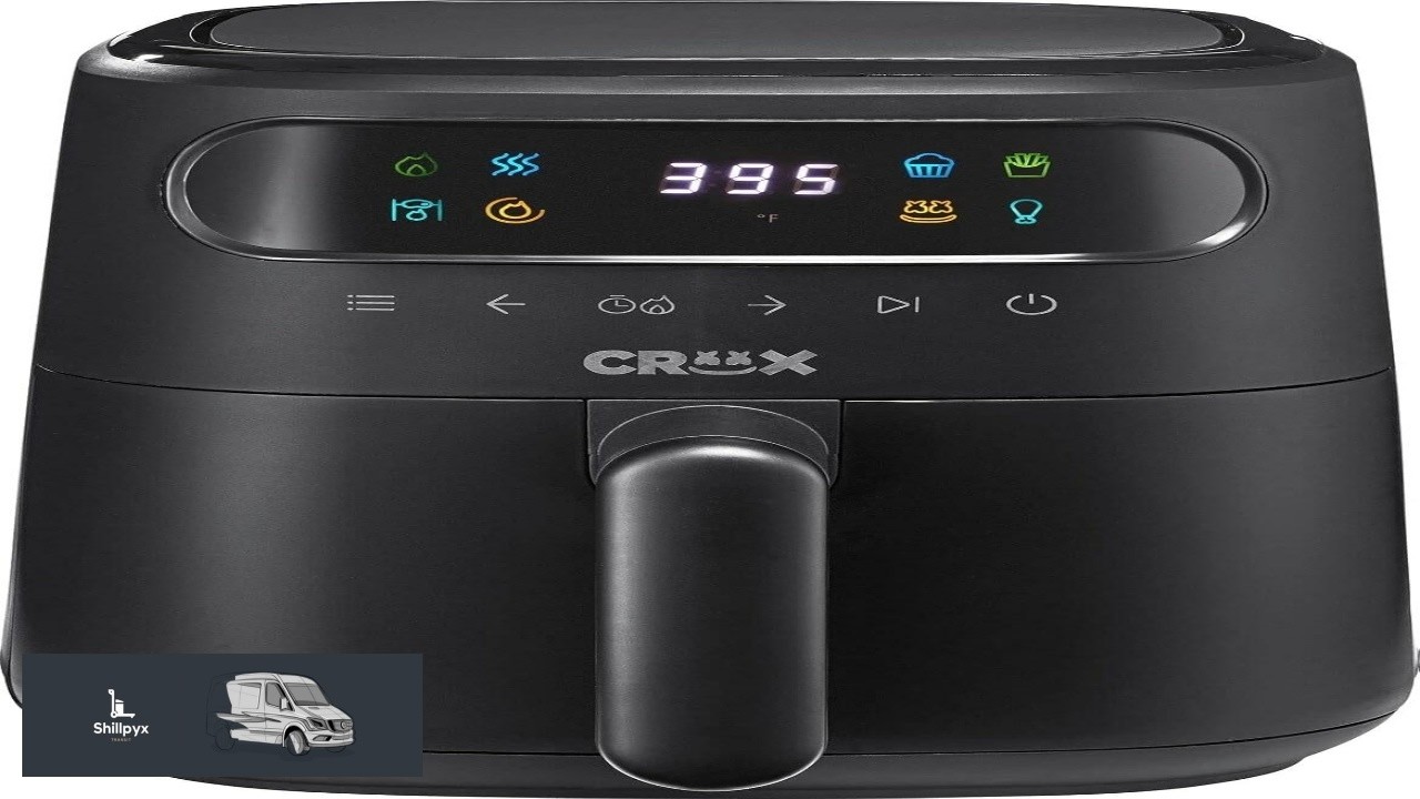 CRUX x Marshmello 3.0 QT Digital Air Fryer with TurboCrisp Technology Touch