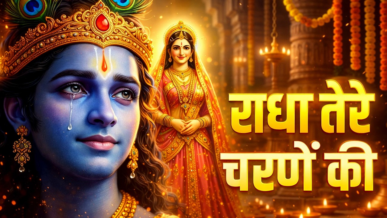 कृष्ण भजन : राधे तेरे चरणों की | Radhe Tere Charno Ki | Krishna Bhajan | Bhumika Sharma Viral Bhajan