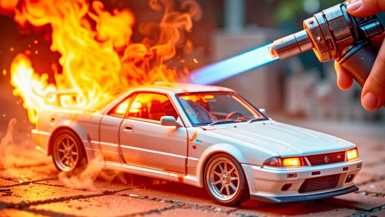 OMG! Total Damage ❗ Diecast Model Car Crash Test & Destruction Video