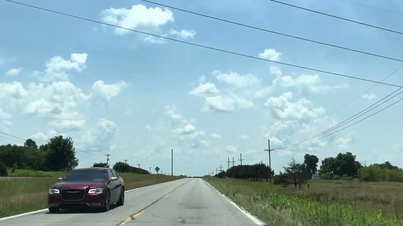 Oklahoma: Sapulpa to Kiefer to Mounds to Beggs, via Alt. US-75.