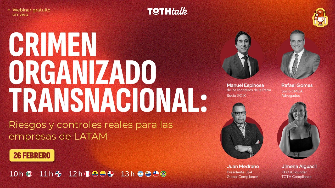 TOTH TALKS Crimen Organizado Transnacional