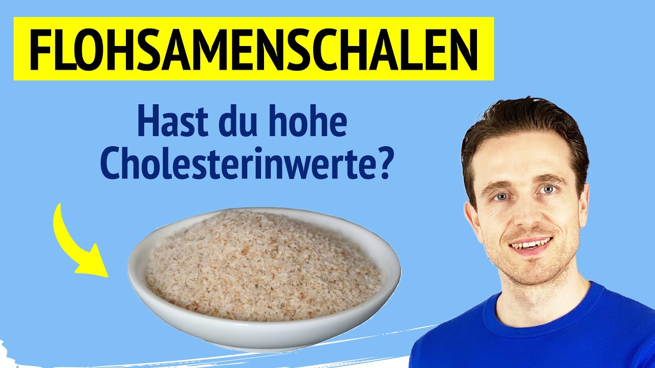 FLOHSAMENSCHALEN: Trink 1 Glas am Tag und verbessere Cholesterin und Blutzucker