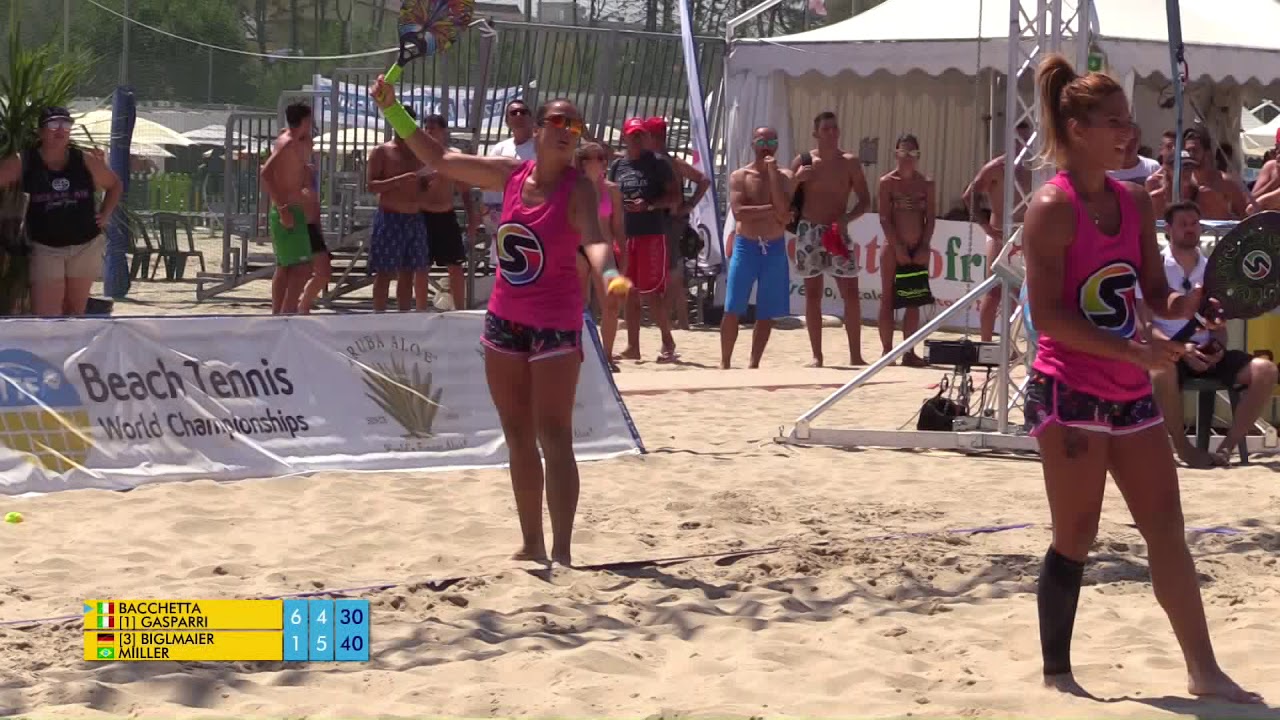 ITF Beach Tennis World Championships 2018 - Women's Semifinals (highlights)