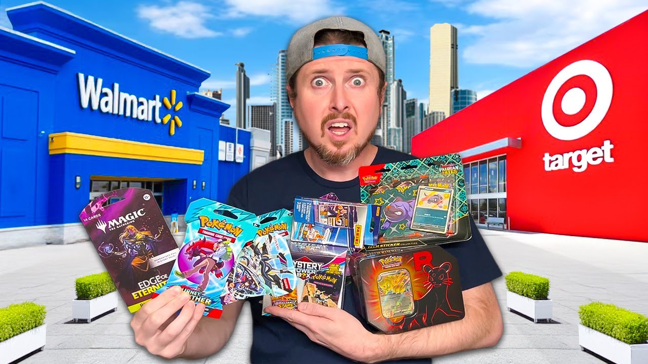 Walmart vs Target: Pokemon Card Shopping Challenge!