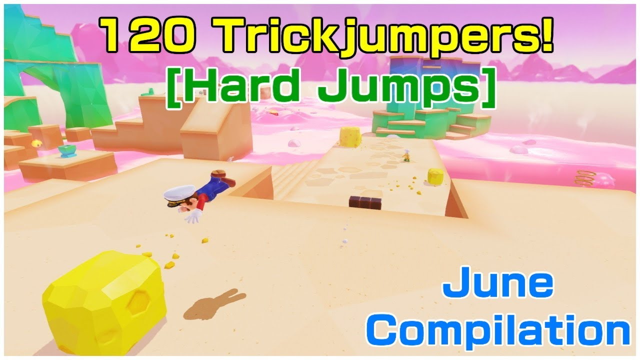 Super Mario Odyssey: The Biggest Community Trickjump Compilation of 2023!