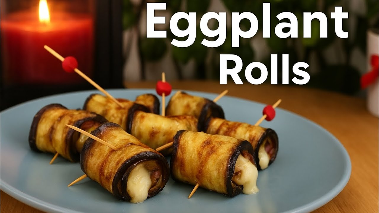 Eggplant Rolls from 🇮🇹 | Рулетики з баклажанів | Involtini di Melanzane | Рулетики из баклажанов
