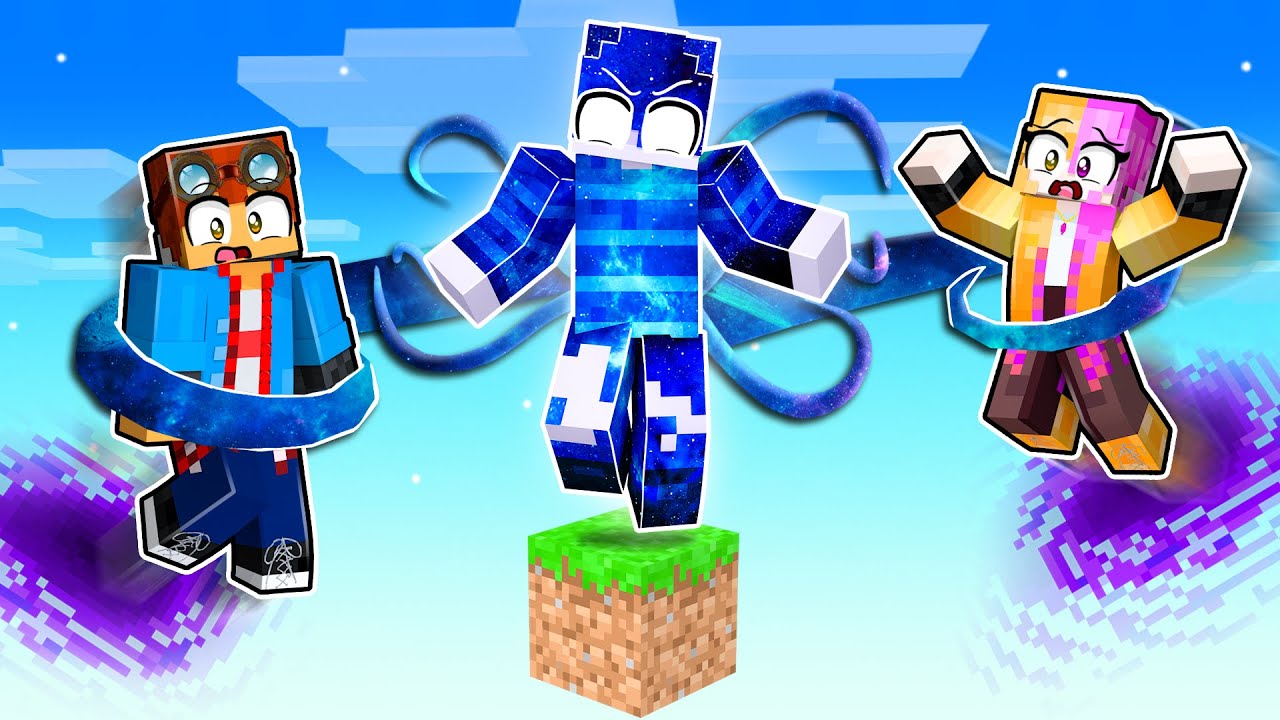 Becoming the VOID on SKYBLOCK in Minecraft!