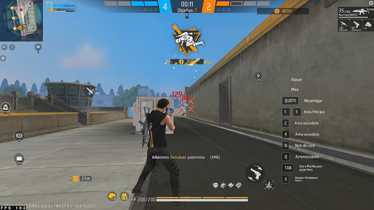 HIGHLIGHTS EM 4x4 APOSTADO! 🥋👑 Highlights Free Fire xeon 2650 V4 GTX 1660S, X86👑