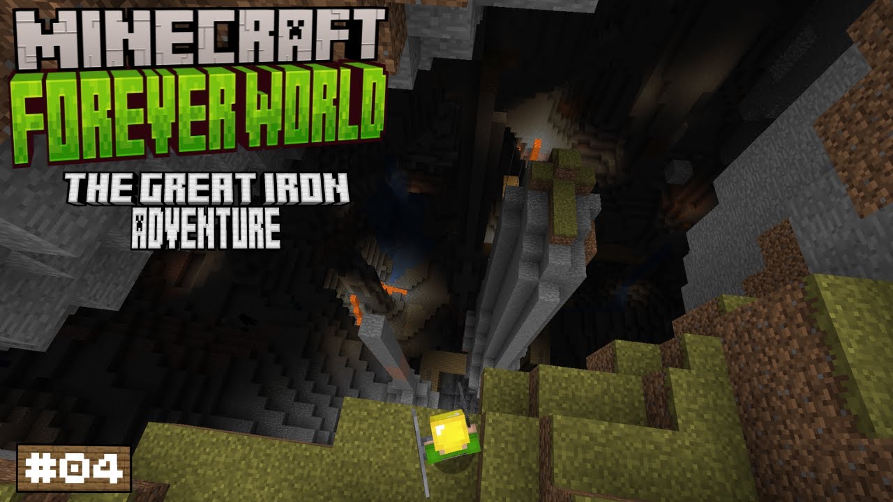 The Great Iron Adventure Minecraft Forever World | Limey's Survival World #04