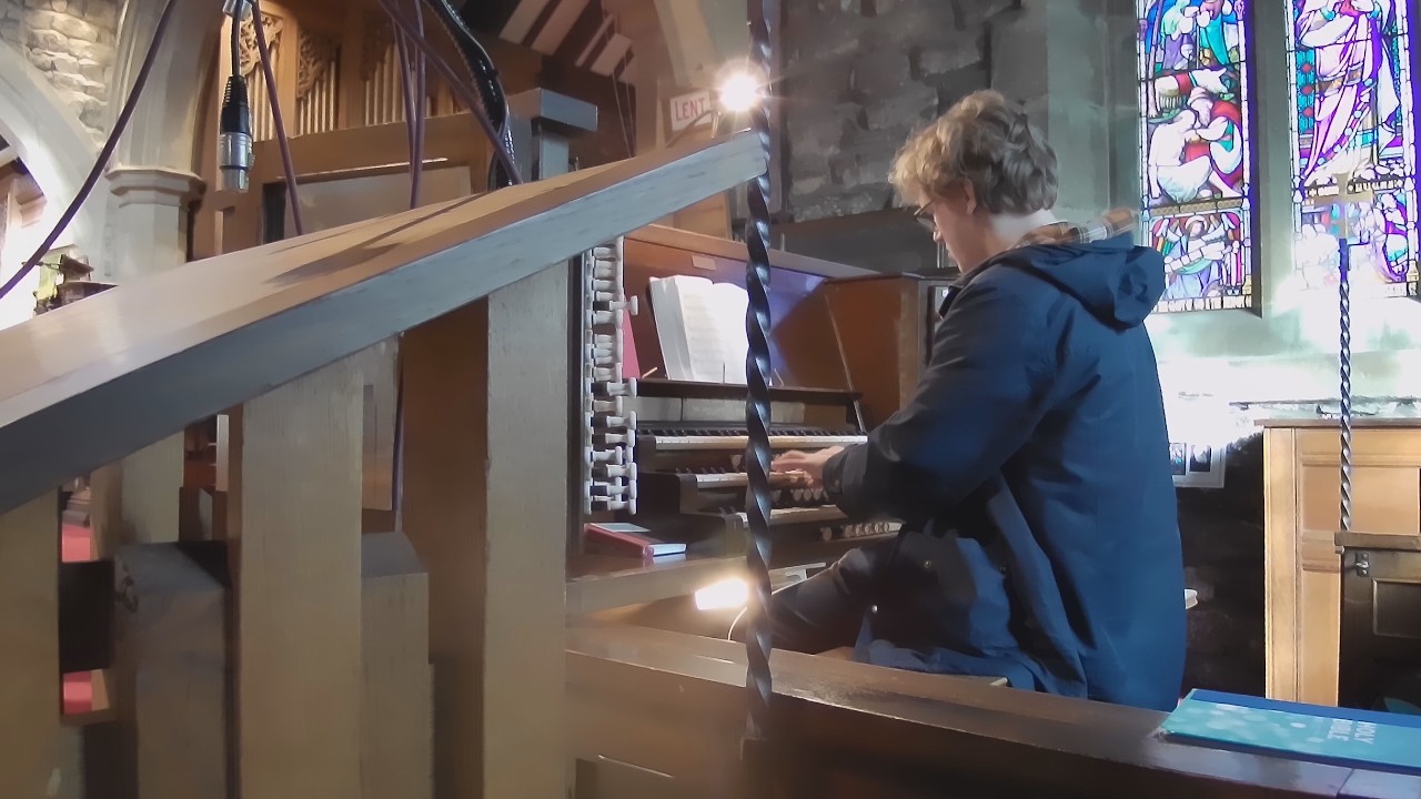 Praise to the Lord, the Almighty (Lobe Den Herren), organ, All Saints Church, Ilkley, West Yorkshire